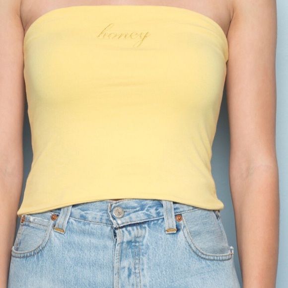 Brandy Melville Tops - Brandy Melville honey tube top